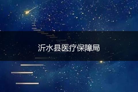 沂水县医疗保障局